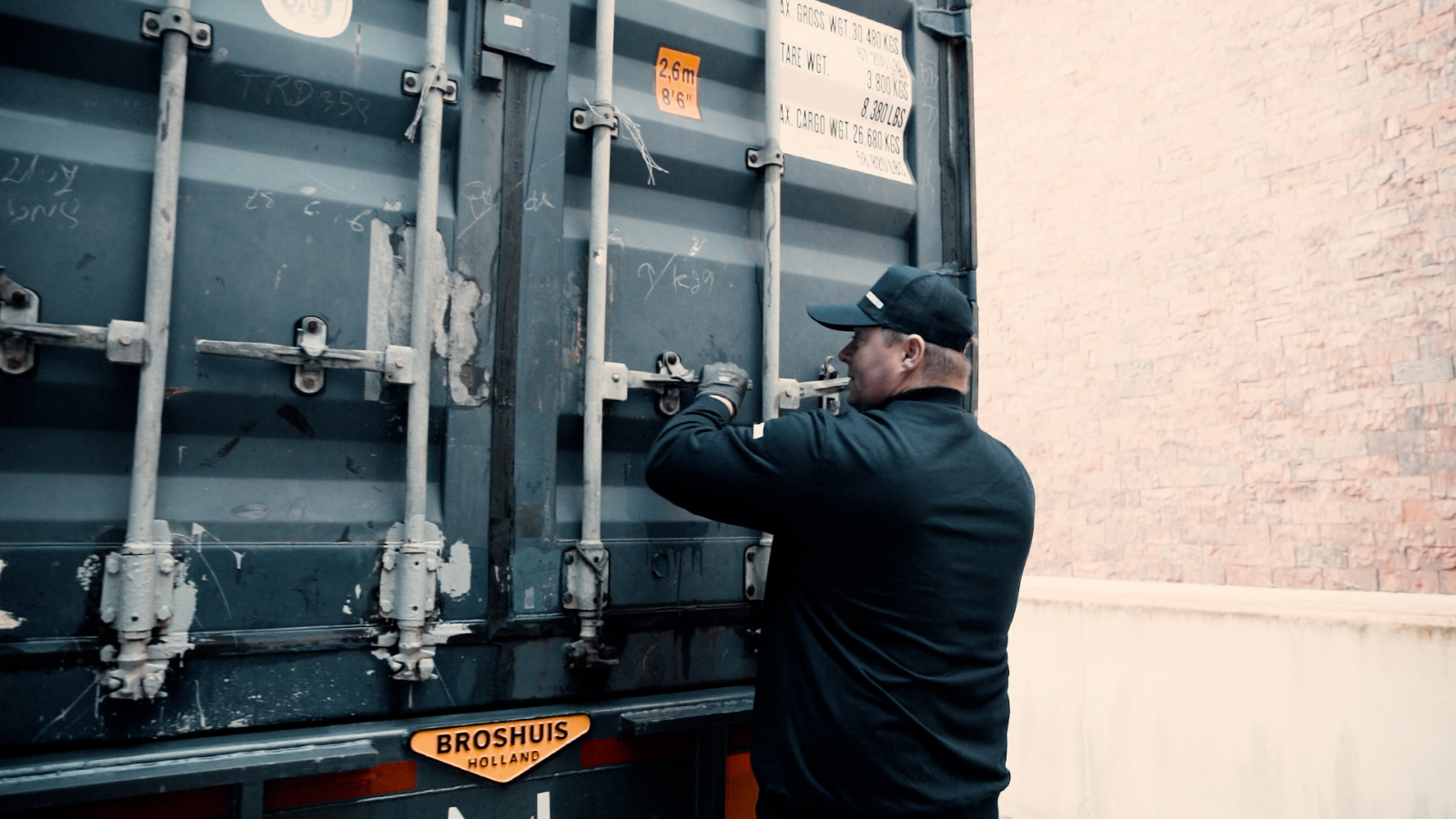 Logistiek container-web